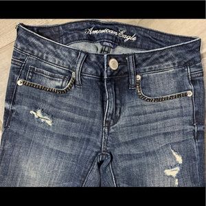 American eagle stretch skinny jeans